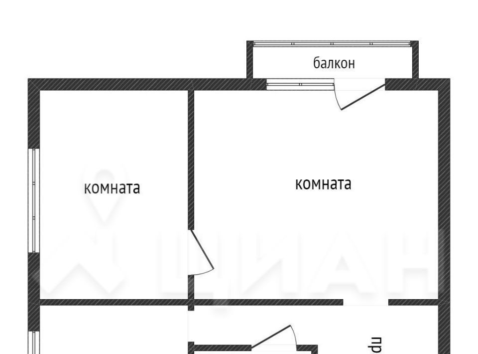 квартира г Пенза р-н Ленинский ул Калинина 74 фото 2