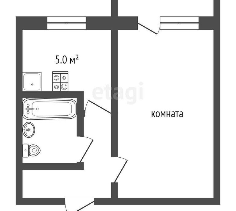 квартира г Петропавловск-Камчатский ул Петра Ильичева 63 фото 1