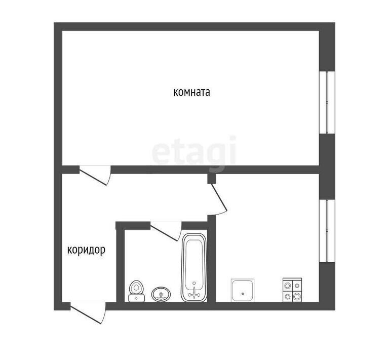 квартира г Петропавловск-Камчатский ул Войцешека 15 фото 1