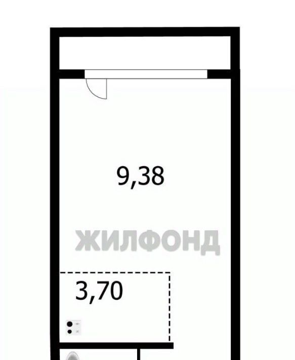 квартира г Новосибирск Речной вокзал ул Твардовского 22 фото 1