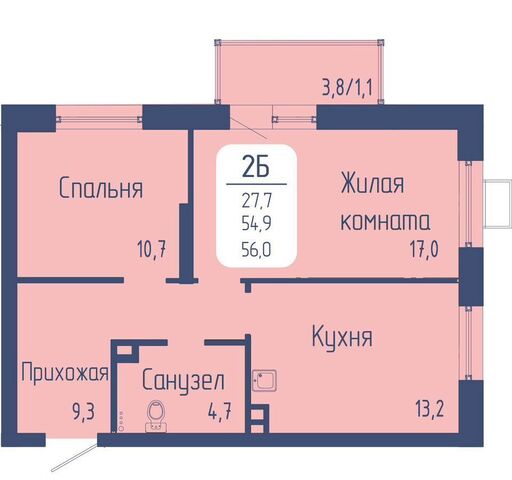 квартира р-н Октябрьский пр-кт Свободный корп. 1 фото