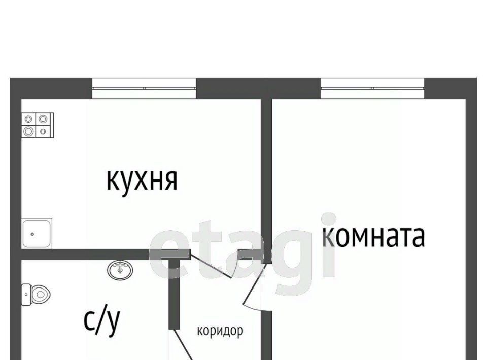 квартира г Ульяновск р-н Засвияжский ш Московское 39 фото 2