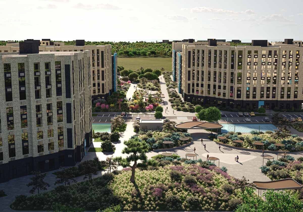 квартира г Феодосия пгт Приморский ул. 1-я линия, стр. 14 фото 2