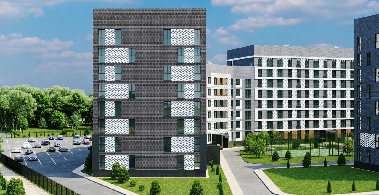 квартира г Брянск рп Радица-Крыловка ЖК «Мегаполис-Парк» 22 пос. Мичуринский фото 11