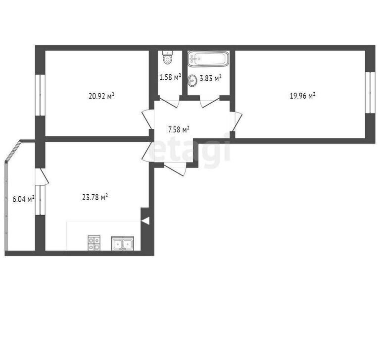 квартира г Одинцово ул Северная 5к/4 Одинцово фото 1