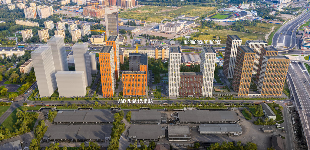 квартира г Москва метро Черкизовская ЖК Амурский Парк 1/2 фото 3