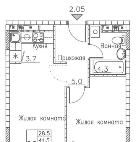 р-н Ленинский ул Расула Гамзатова 7к/1 фото