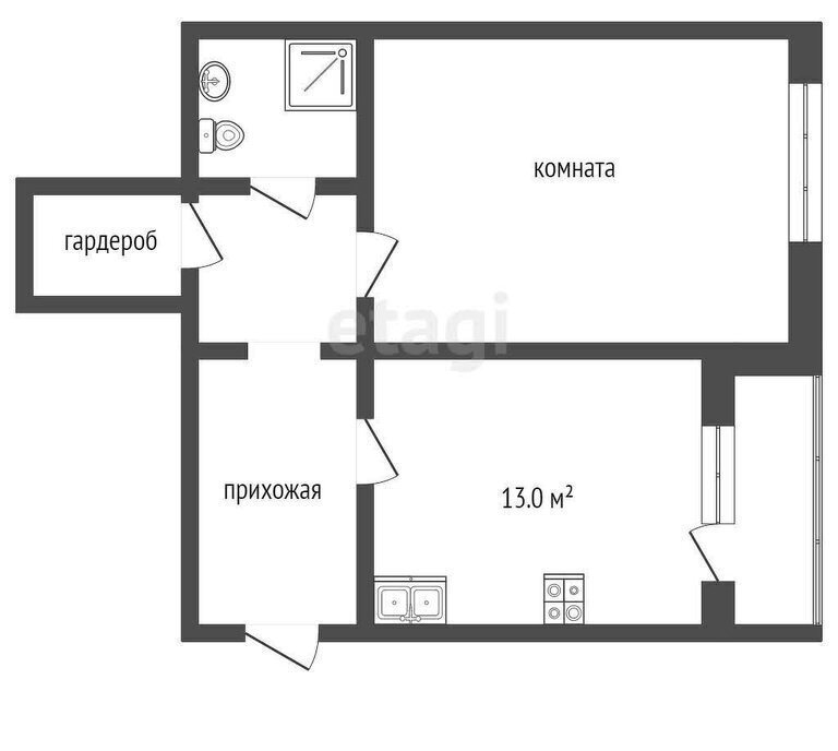 квартира г Тамбов ул Чичерина 62в фото 1