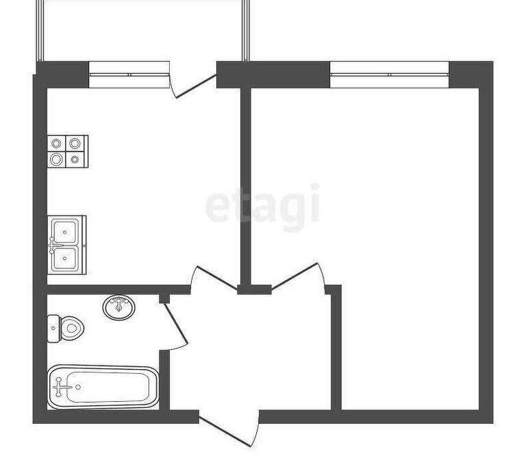 квартира г Тамбов ул Свободная 8с/1 4к фото 1