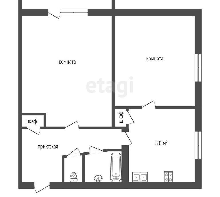квартира г Тамбов ул Советская 113 фото 1