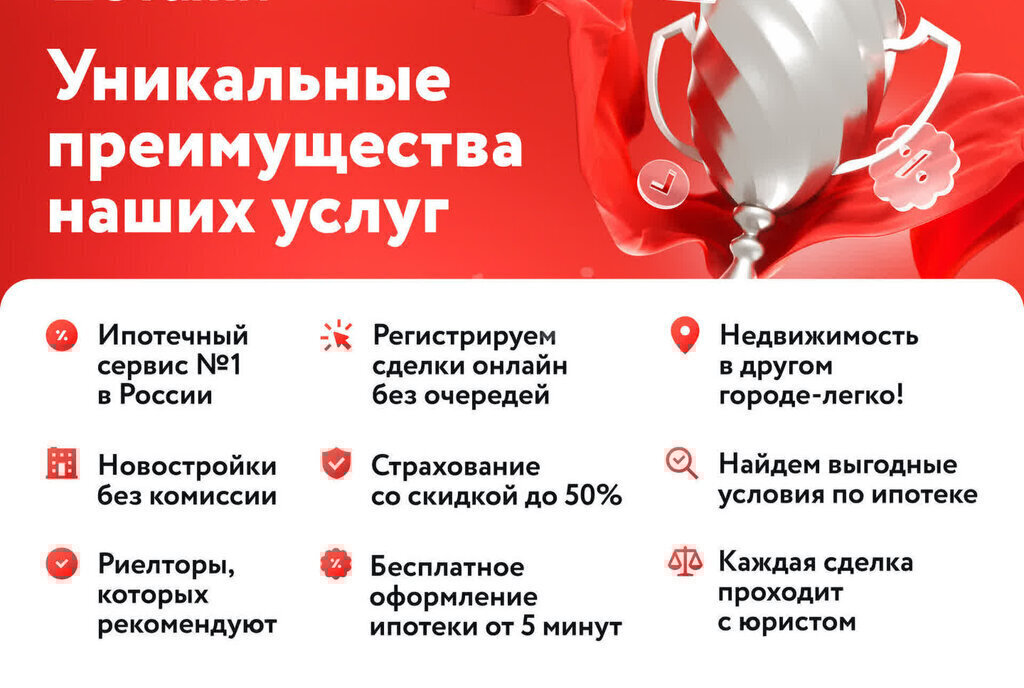квартира г Тамбов ул Астраханская 1/18 фото 3