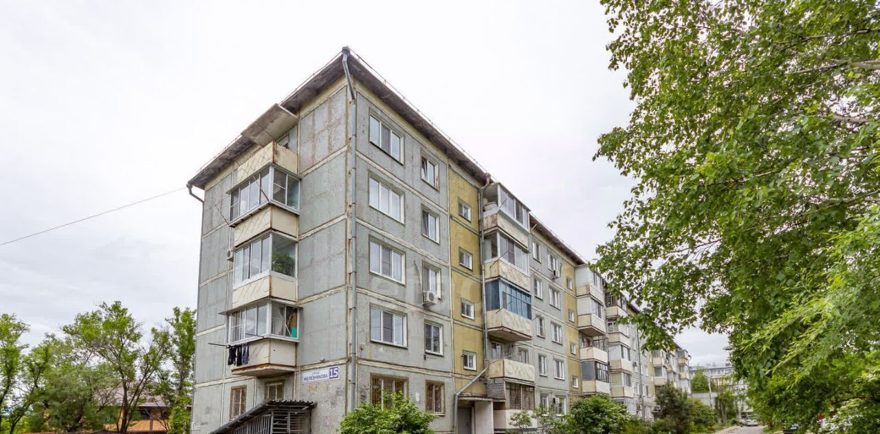 квартира г Хабаровск р-н Краснофлотский ул Железнякова 15 фото 30