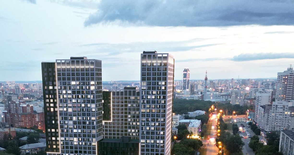 квартира г Екатеринбург Уральская ВТУЗгородок ЖК «Б.26» жилрайон фото 12