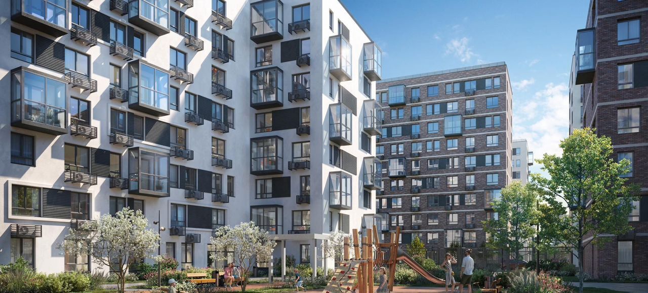 квартира г Санкт-Петербург п Песочный ЖК «Курортный Квартал» 4 р-н Курортный фото 3