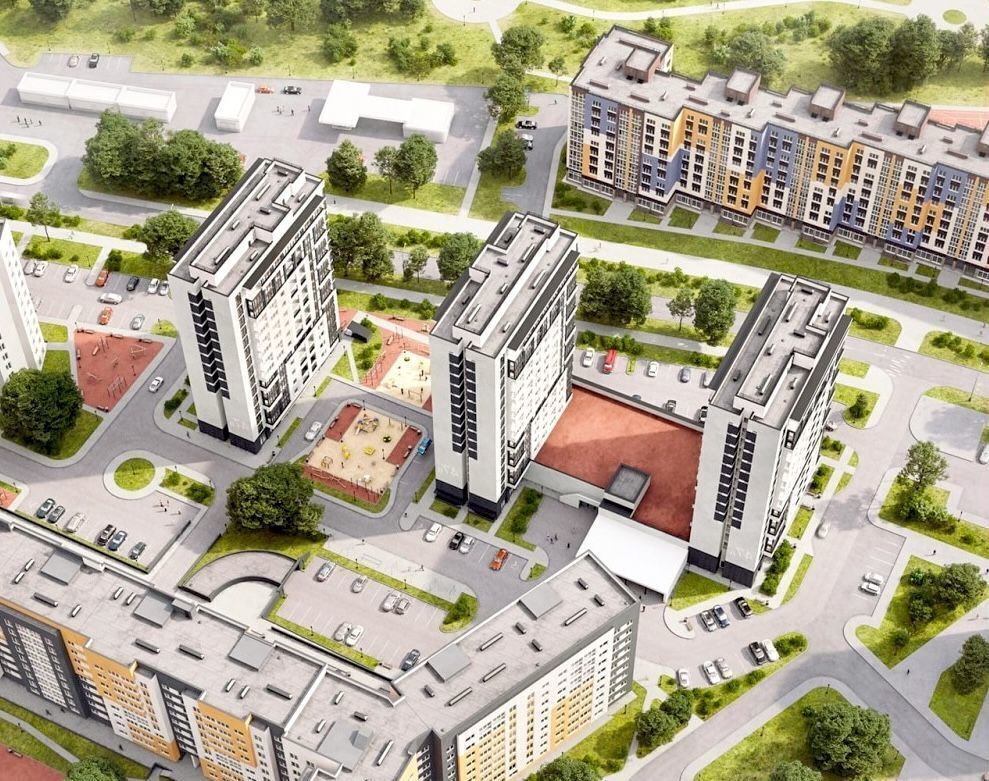 квартира г Калининград р-н Ленинградский ул Елизаветинская 47 ЖК «SunCity» фото 3