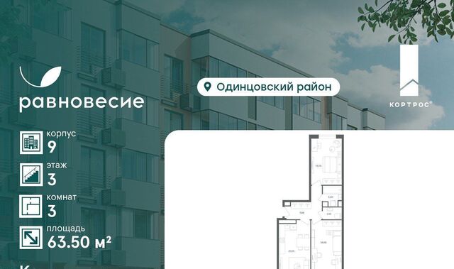 р-н мкр Равновесие ЖК «Равновесие» Одинцово, 9 фото