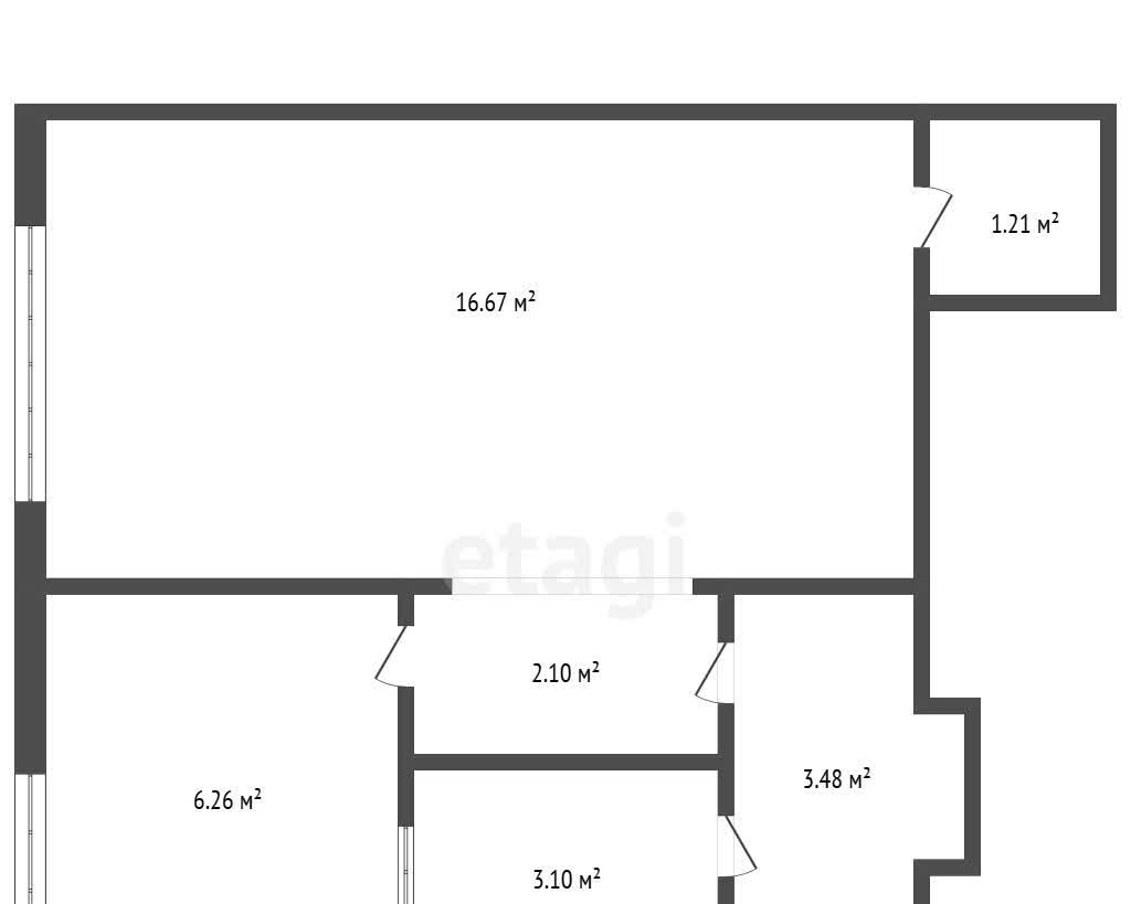 квартира г Томск р-н Кировский ул Тверская 105 фото 19