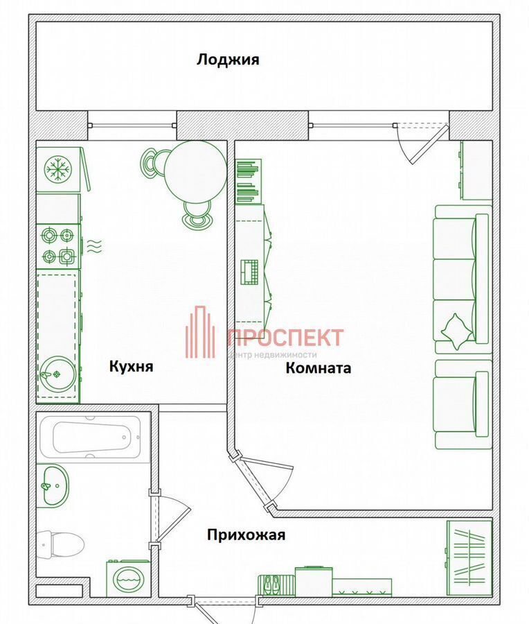 квартира г Пенза р-н Железнодорожный ул Ново-Казанская 4 фото 14