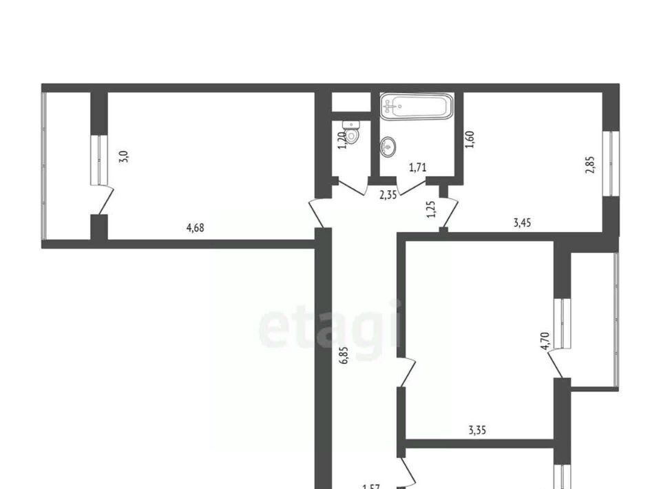 квартира г Бийск ул Советская 214 фото 2