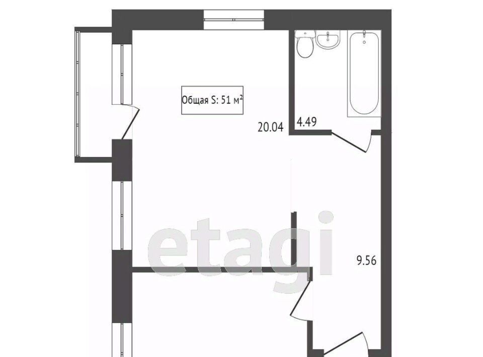 квартира г Бийск ул Декабристов 2 фото 2