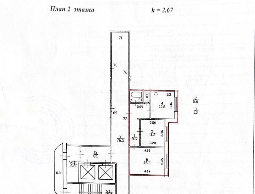 квартира г Санкт-Петербург ул Савушкина 115к/3 Старая Деревня фото 18