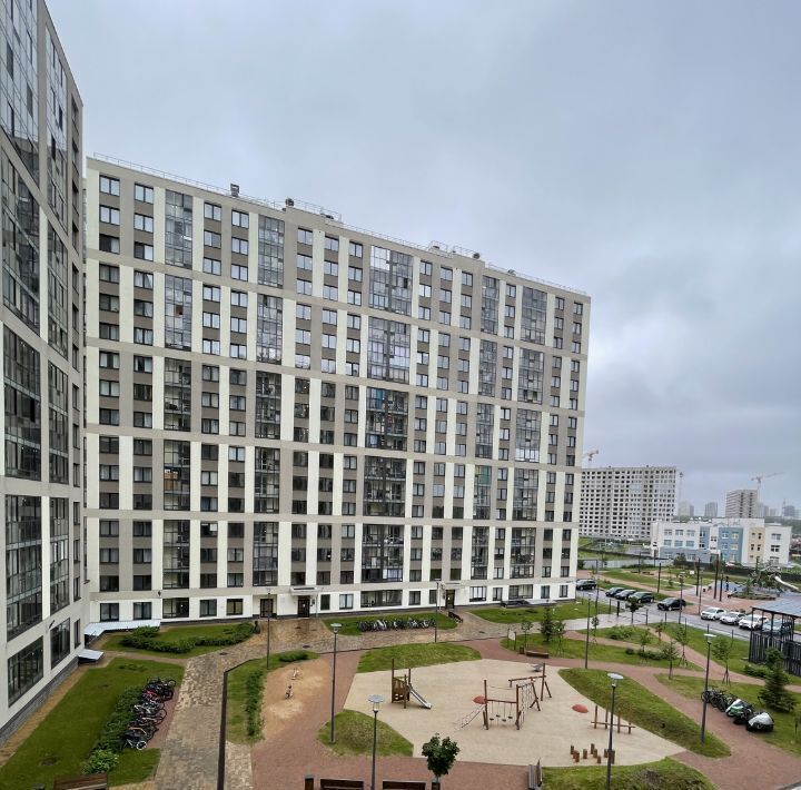 квартира г Санкт-Петербург п Парголово дор Михайловская 14к/1 метро Проспект Просвещения фото 10