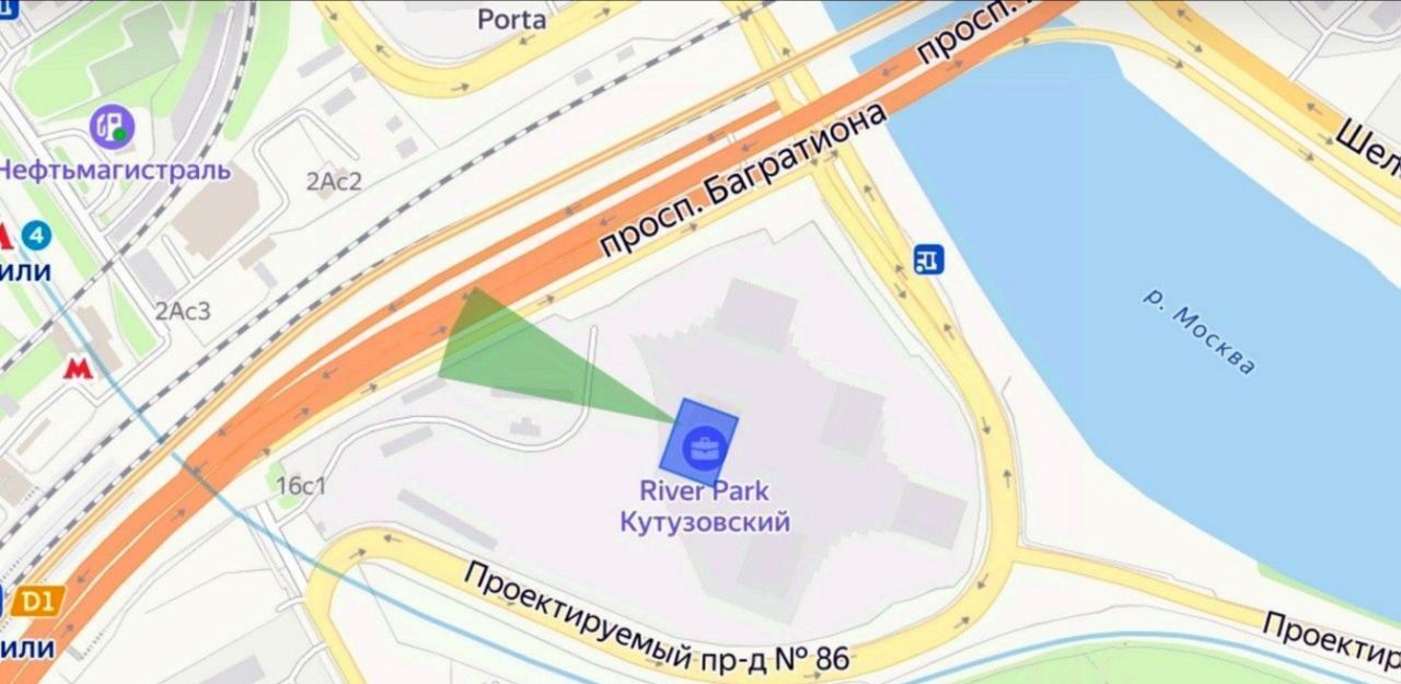 квартира г Москва метро Багратионовская проезд Кутузовский 16а/1 муниципальный округ Дорогомилово фото 43