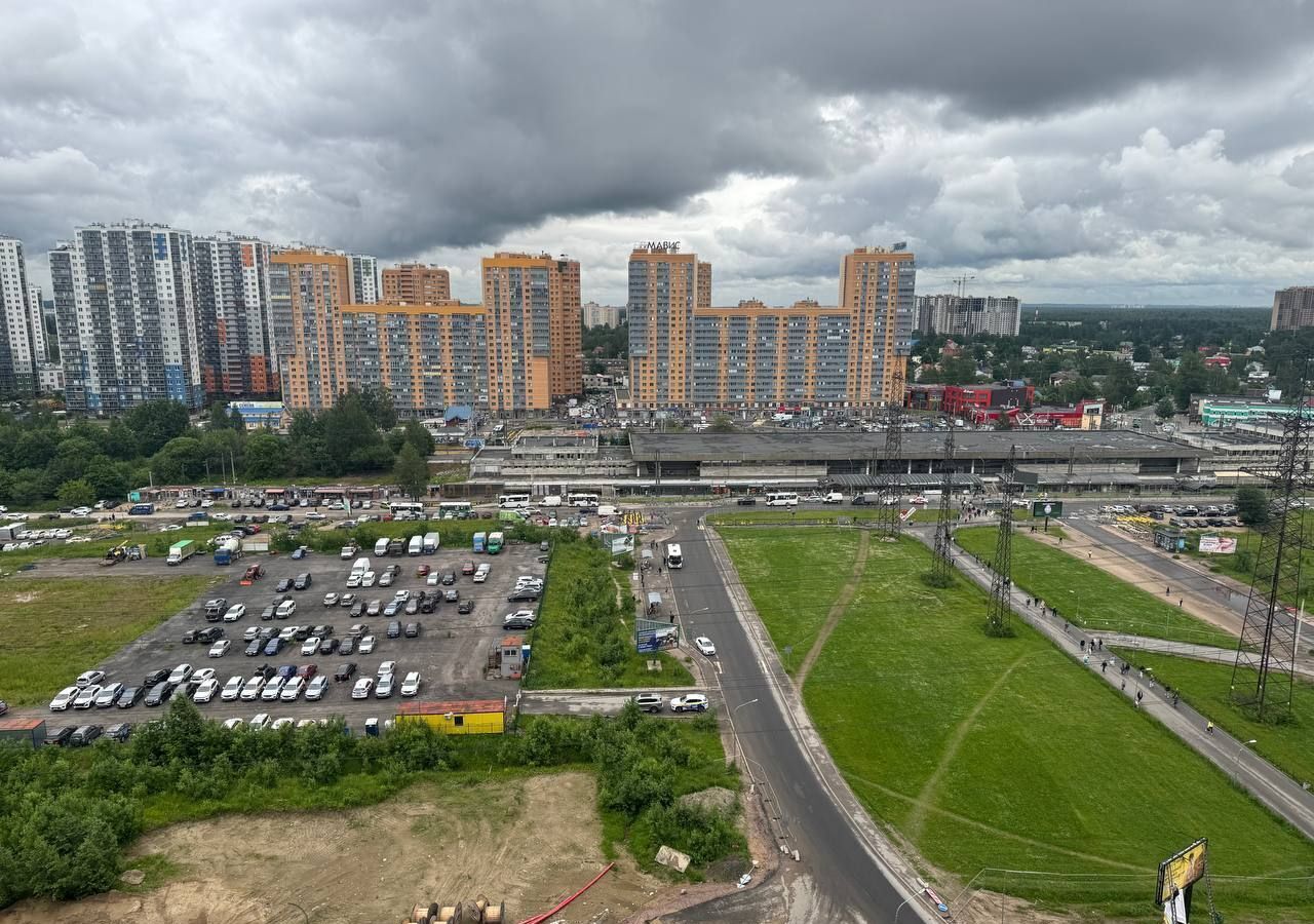 квартира р-н Всеволожский г Мурино пр-кт Авиаторов Балтики 7 ЖК «Виктория (Мурино)» Девяткино, Муринское городское поселение фото 14
