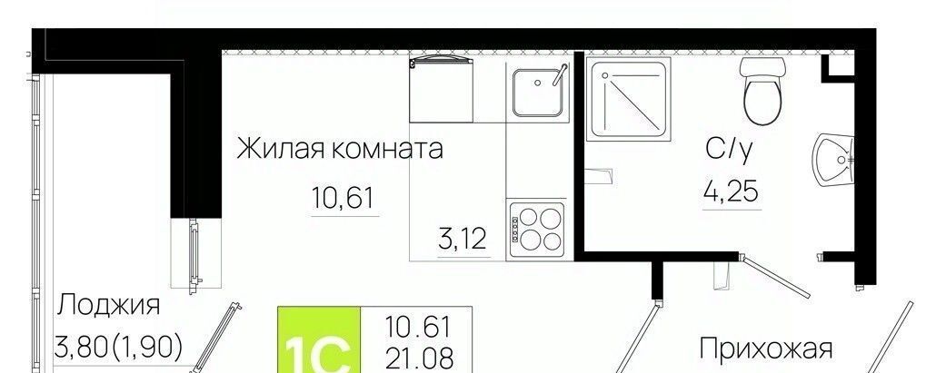 квартира г Ростов-на-Дону р-н Октябрьский пер Нефтекачка ЖК «Октябрь Парк» фото 1