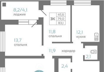 р-н Советский ул Авиаторов 7/2 фото