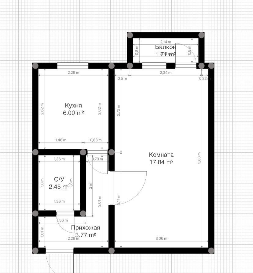 квартира г Нальчик Стрелка ул. Идарова, 207 фото 17