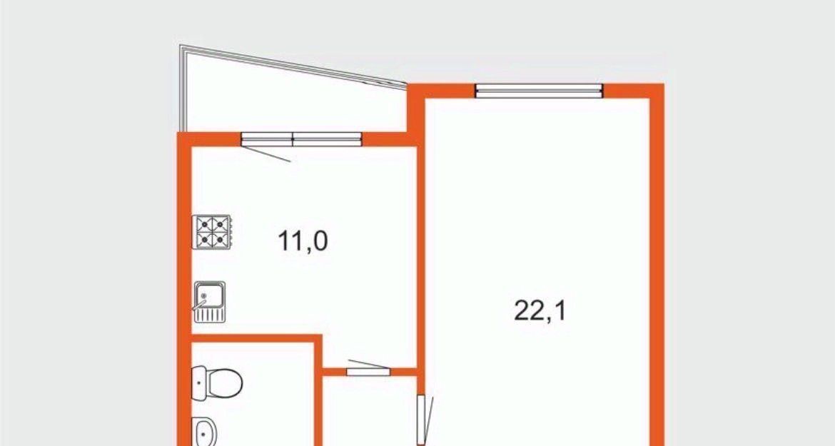 квартира г Королев ул Академика Легостаева 4к/1 Ростокино фото 2