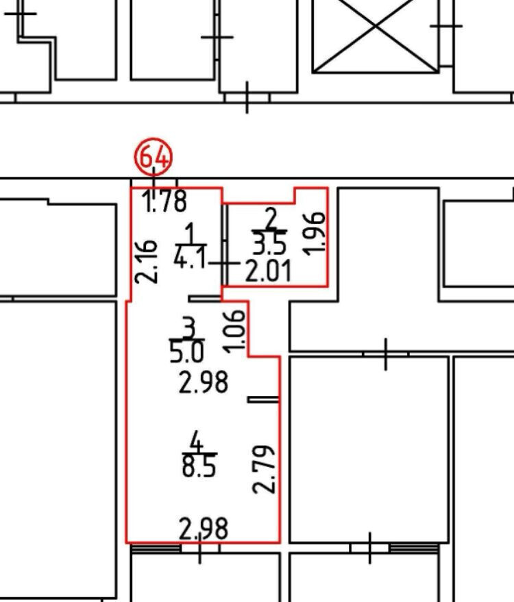 квартира г Керчь ш Героев Сталинграда 44а/1 фото 12
