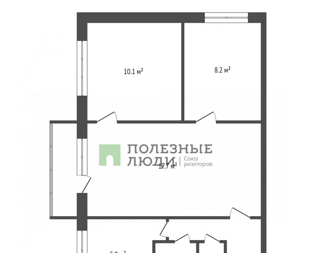 квартира г Красноярск ул Дмитрия Мартынова 13 Красноярск, м-н, Покровский фото 13