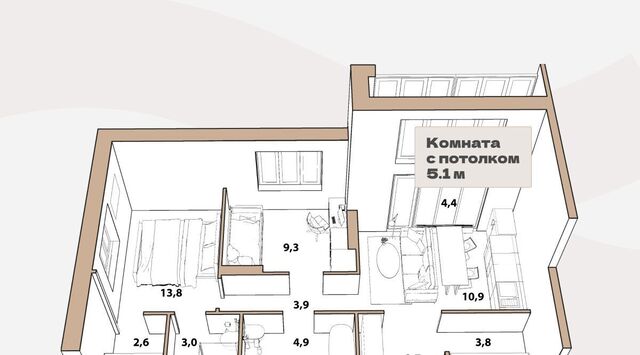 р-н Ленинский ул Республики 204к/15 фото