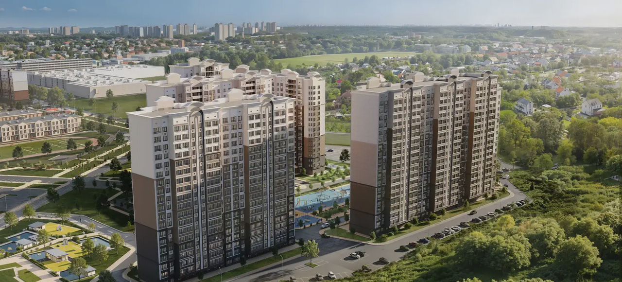 квартира г Симферополь р-н Железнодорожный ул Мраморная 2 блок-секц. №1 фото 1