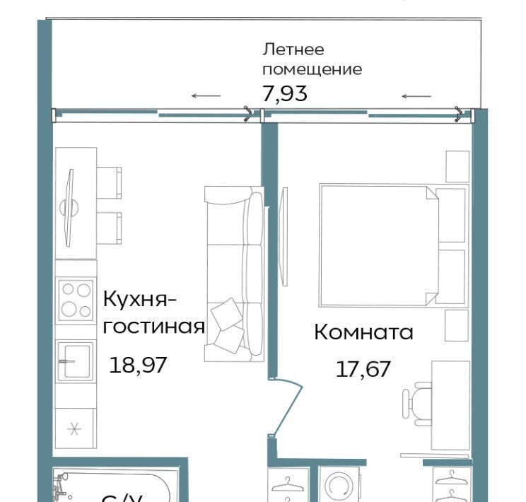 квартира г Саки ул Морская фото 1