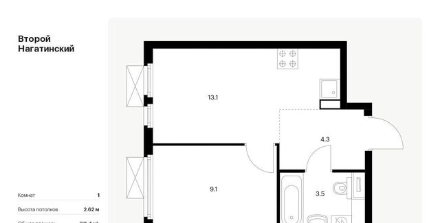 метро Нагатинская Второй Нагатинский к 1. 1 фото