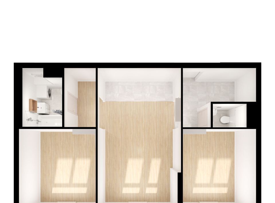 квартира г Москва метро Нагатинская Второй Нагатинский к 1. 3 фото 2