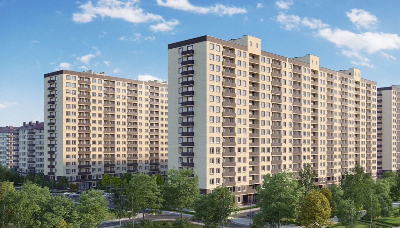 квартира г Краснодар р-н Прикубанский ул им. лётчика Позднякова 2 корп. 20 фото 1