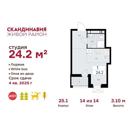 метро Коммунарка Потапово, стр. 25. 1, Московская область фото