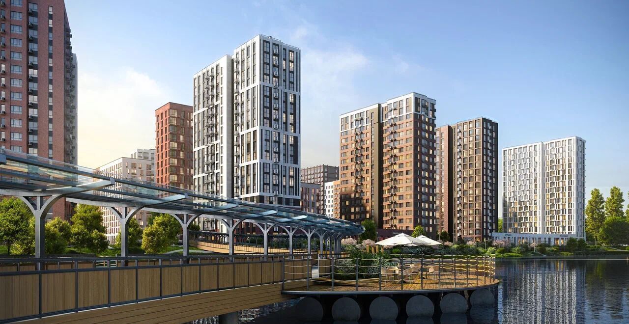 квартира г Москва п Сосенское д Николо-Хованское ЖК Прокшино метро Прокшино з/у 3/3, стр. 11. 2.3 фото 4