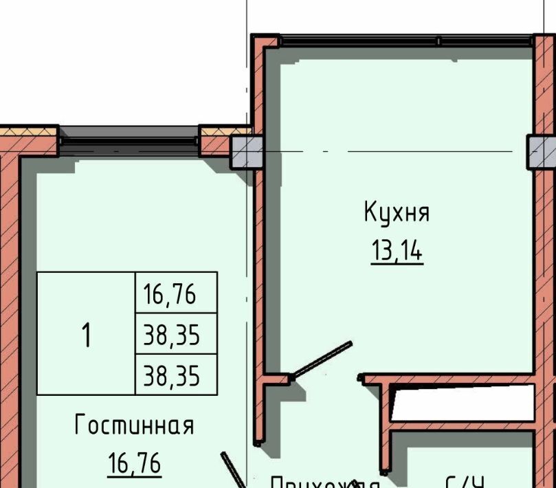 квартира г Нальчик ул Атажукина 107 фото 9