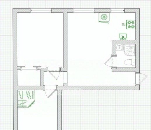 квартира г Омск р-н Центральный ул 24-я Северная 210 фото 2
