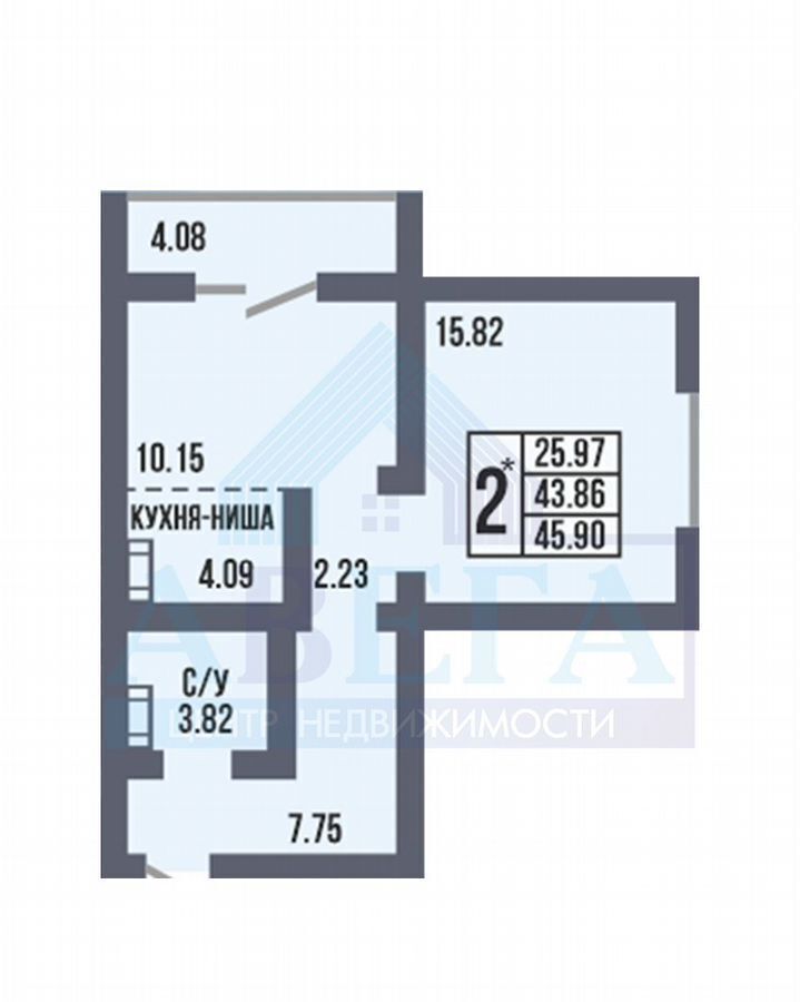 квартира г Оренбург р-н Дзержинский ул Березка 21 фото 12
