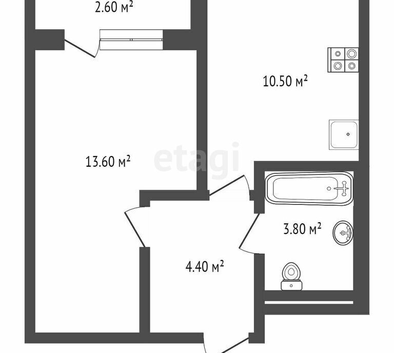 квартира г Новороссийск наб Имени Адмирала Серебрякова 25 фото 1