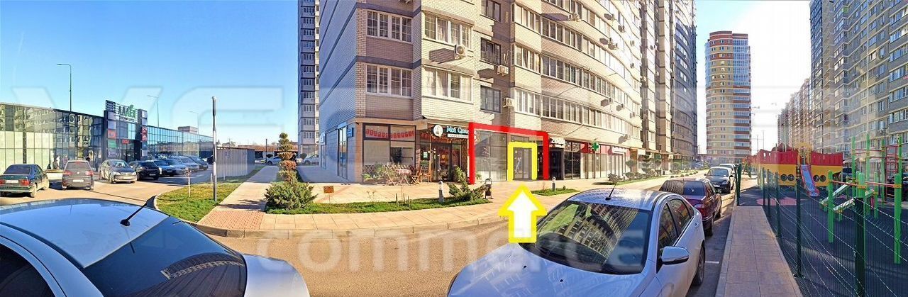 торговое помещение г Краснодар р-н Прикубанский ул им. Евгении Жигуленко 25к/2 фото 1