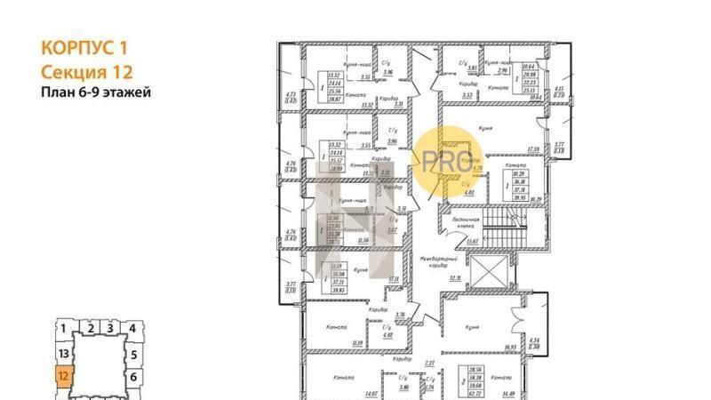 квартира г Калининград р-н Ленинградский ул Артиллерийская жилой дом фото 10