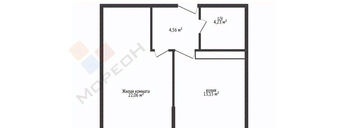 квартира г Краснодар р-н Прикубанский Школьный микрорайон ул Школьная 1 фото 22