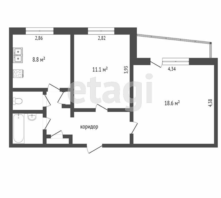 квартира г Нижний Тагил р-н Дзержинский ул Алтайская 49 фото 1